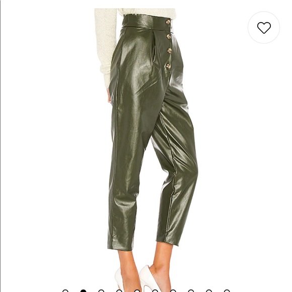 Revolve olive green pants - Picture 4 of 4